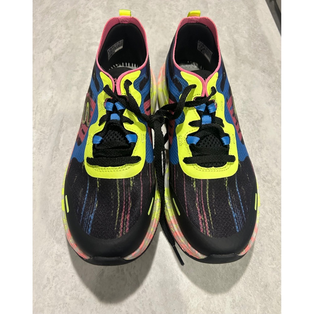 Skechers Go walk workout Womens Running Shoes graffiti splash size 8
